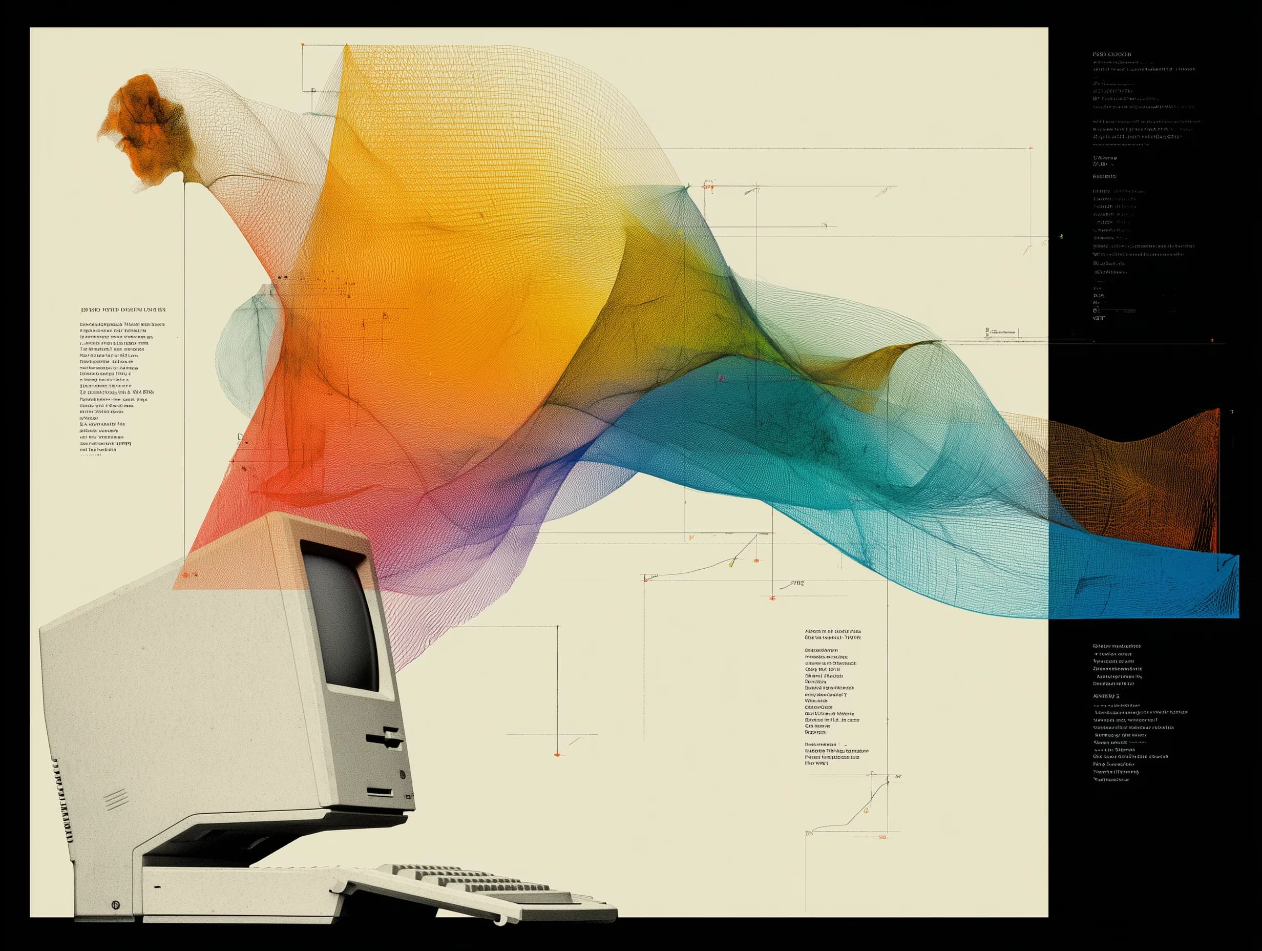 Creative flow visualization