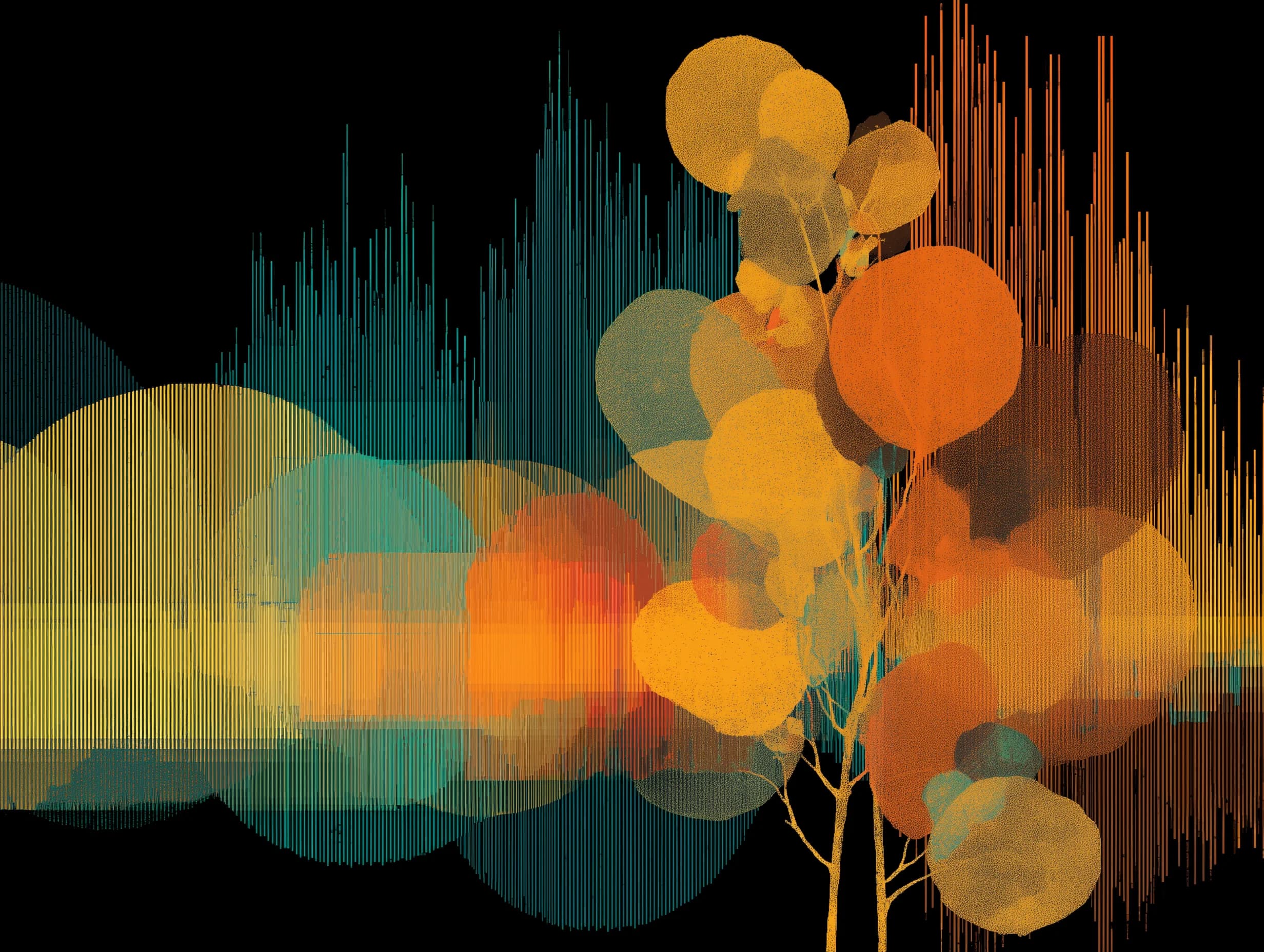 Creative flow visualization